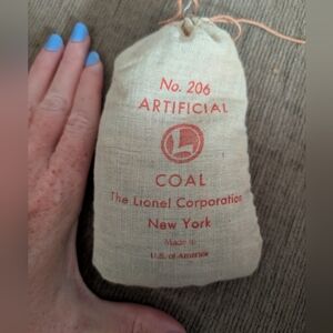 Vintage Artificial Coal Lionel